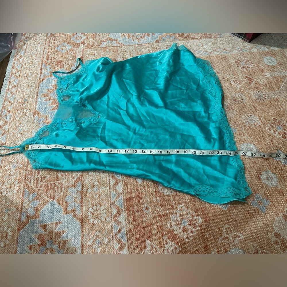 Y2K 2003 vintage lingerie Victoria’s Secret satin slip dress L and robe OS SET - Picture 12 of 14